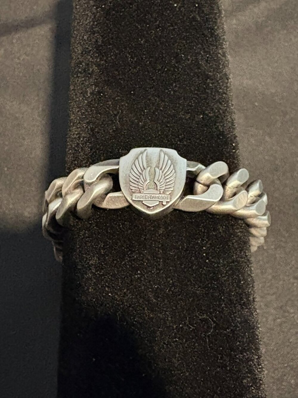 HARLEY DAVIDSON DEADLOCK WINGS CHAIN BRACELET